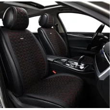 накидки на сидіння Beltex  MONTE CARLO  (передні) стільники чорно-червоні