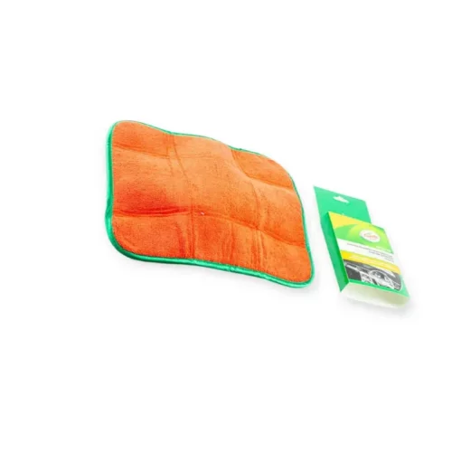 серветка мікрофібра для очищення і полірування двостороння (32х28) Turtle Wax