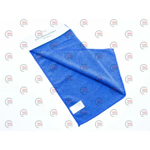 салфетка микрофибра универсальная (40х40) синяя, 250 г/м2 Auto Mikrofibra