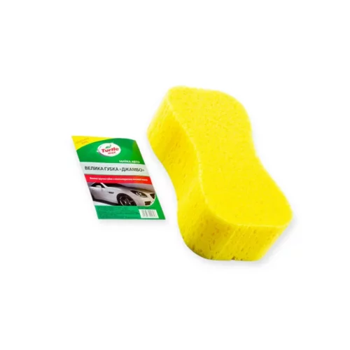 губка  24х16х7  фігурна велика Turtle Wax Джамбо