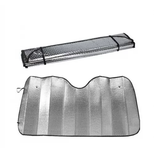 шторка солнцезащитная зеркальная Steel Power (150x70см) L