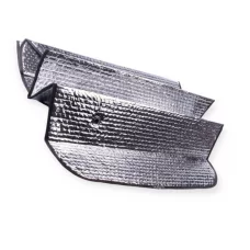 шторка сонцезахисна дзеркальна Steel Power (130x60см) S