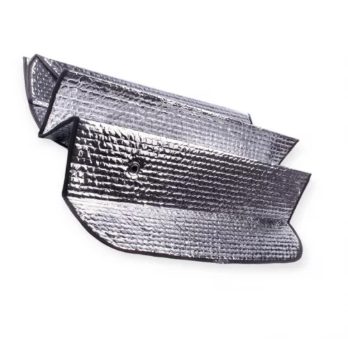 шторка солнцезащитная зеркальная Steel Power (130x60см) S