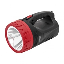 ліхтар діодний 1 super LED 5W+25 LED 220В, АКБ, 2 режими, ремінь на плече