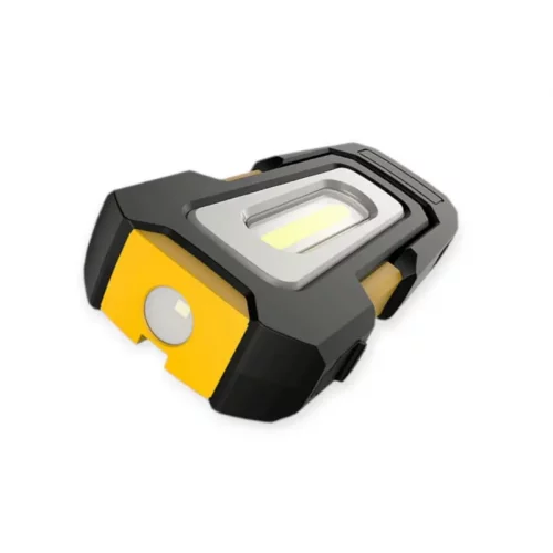 ліхтар інспекційний багатофункціональний 1 COB 2W + 1 COB 1W, АКБ, магніт, зачіп, USB заряд, обгум.