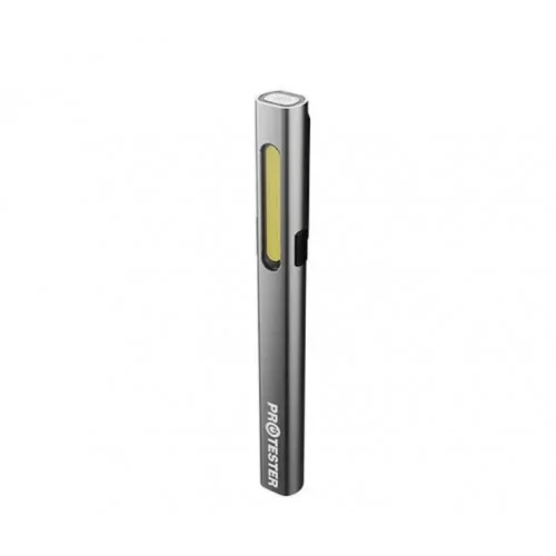 ліхтар інспекційний 2W COB + 1W SMD, АКБ Li-ion 2200 мАг, USB Type-C, магніт, 2 режими алюмінієвий