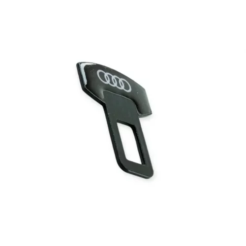 заглушка ремня безопасности металл - силикон  Audi