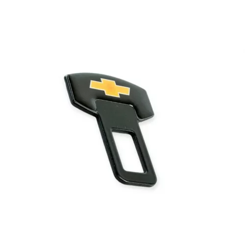 заглушка ремня безопасности металл - силикон  Chevrolet