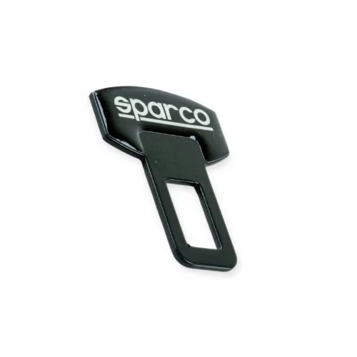 заглушка ремня безопасности металл - силикон  Sparco