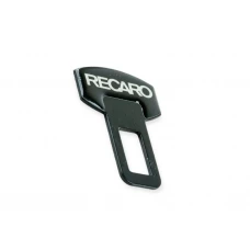 заглушка ременя безпеки метал - силікон  Recaro