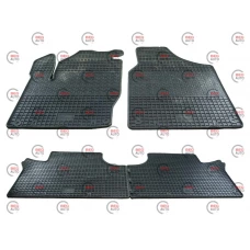 килимки салону VW Sharan, Ford Galaxy 1995-2006, Seat Alhambra 1995-2010 борт 1см, євроклітина