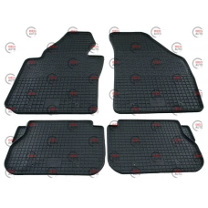 килимки салону VW Caddy 2004-2015  борт 1см, євроклітина (4шт) Polytep