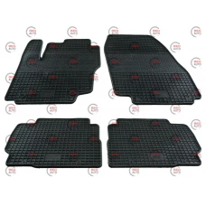 коврики салона Ford Mondeo IV,V, Fusion США 2007-2021, S-MAX 2006-2014  борт 1см, евроклетка