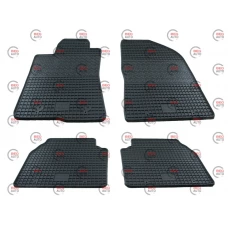 килимки салону Toyota Avensis T25 2003-2009 борт 1см, євроклітина Polytep