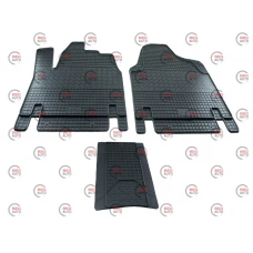 коврики салона Fiat Scudo, Peugeot Expert, Citroen Jumpy 1995-2007  борт 1см, евроклетка,перед (3шт)
