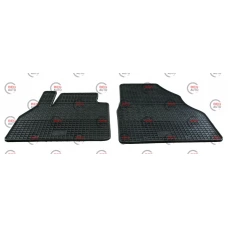 килимки салону Renault Kangoo 2008-2020, Mercedes Citan 2013->  борт 1см, євроклітинка, передні Poly