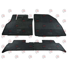 коврики салона Renault Scenic II/III, Grand Scenic 2003-2016  борт 1см, евроклетка Polytep