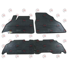 коврики салона Renault Kangoo 2008-2020, Mercedes Citan 2013->  борт 1см, евроклетка (4шт)