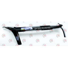 дефлектор капота (мухобійка) Toyota Land Cruiser Prado 120 2002-2009   AV-Tuning