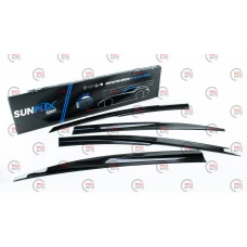 ветровик Hyundai Accent сед 2006-2010 (скотч) Sunplex