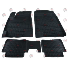 коврики салона Hyundai Accent IV, Kia Rio III 2010-2017  борт 2,5см