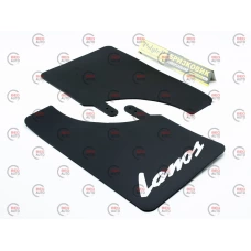 бризковик Daewoo Lanos (2шт) напис Lanos  Polytep плоский 230*375