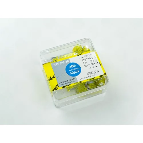 предохранители Евро micro 20А (WTE) (коробка 50шт)