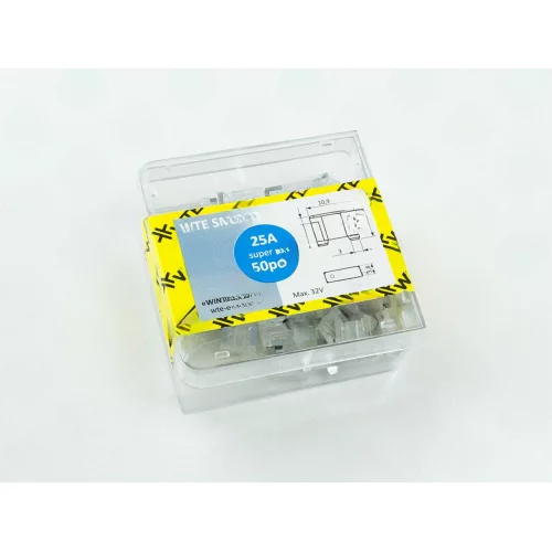 предохранители Евро micro 25А (WTE) (коробка 50шт)