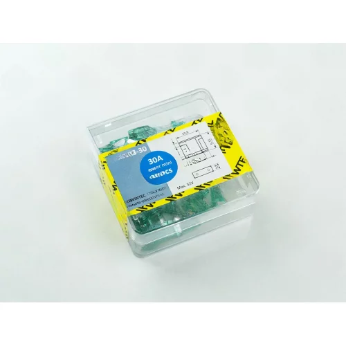 запобіжники Євро micro 30А (WTE) (коробка 50шт)