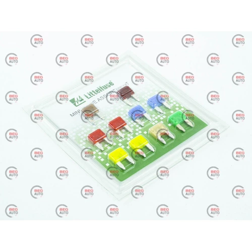 предохранители Евро mini (Littelfuse) блистер (10шт)