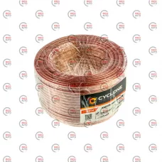провід акустичний 2 х 0,75  прозорий (бухта 50м)