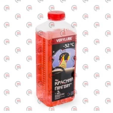 омыватель стекла (концентрат) -32 Verylube 2л (Красный пингвин) (упак. 6 шт)
