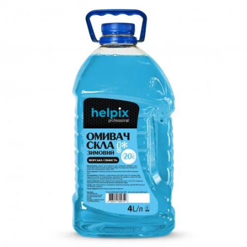 Омивач скла -22 Helpix море  4л (упак. 3 шт)