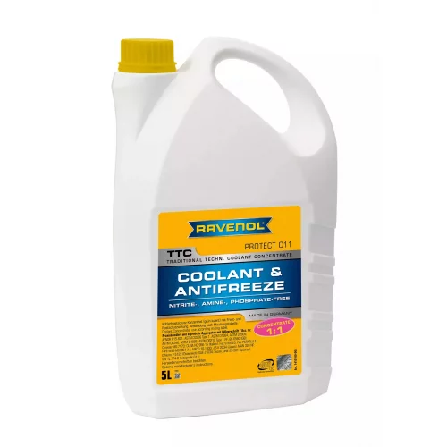 антифриз желтый   5л (Ravenol) C11 концентрат TTC (1:1 -37°C) VAG TL 774-C