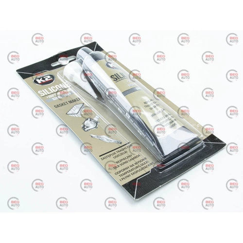 герметик K2 Silicone 85гр серый