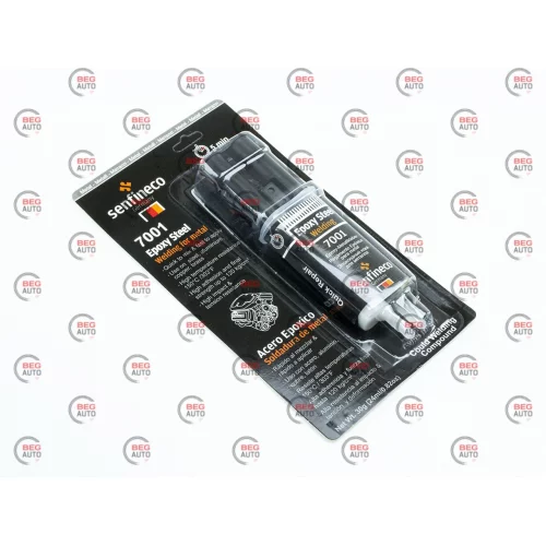 клей 2-х комп. епоксид. Senfineco Epoxy Steel 30g метал