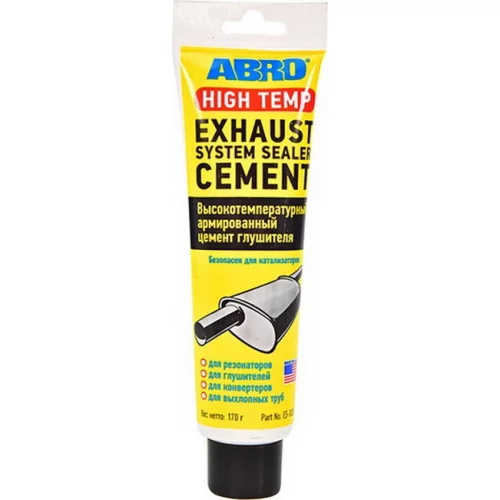 герметик глушителя - цемент Abro ES-332 Exhaust Sealer 170гр