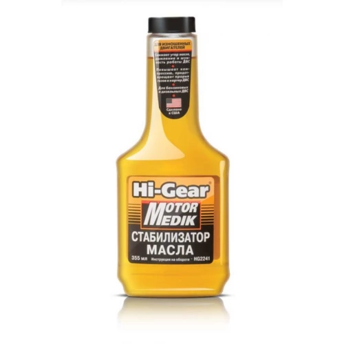 присадка в масло Hi-Gear Motor Medik  355мл