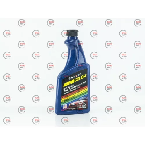 полироль кузова Abro синяя  Car Wax Blue 473мл