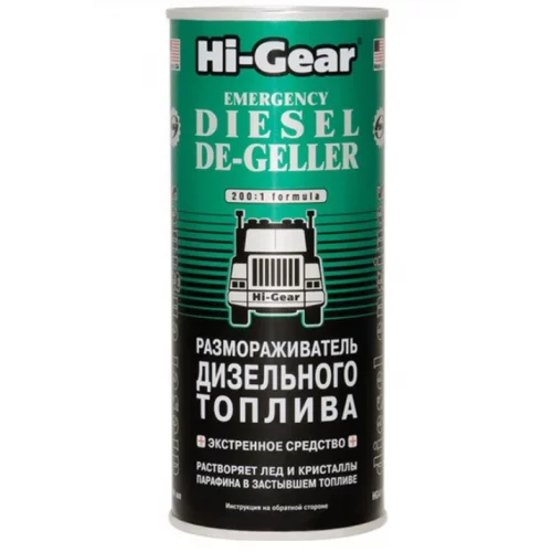 присадка в диз.топл. размораживатель Hi-Gear 444мл (на 90л)