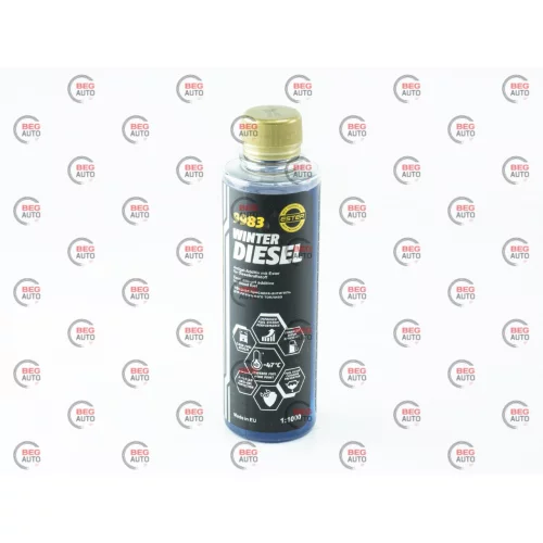 присадка в диз.топл. антигель Mannol Winter Diesel  250мл (на 250л) -47C