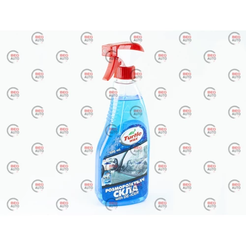 размораживатель стекол Turtle Wax (500мл) спрей