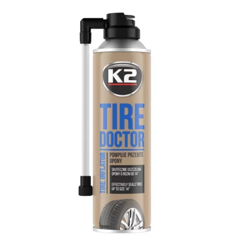 вулканізатор шин K2 Tire Doctor (400мл) з шлангом