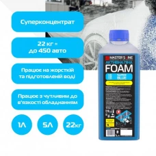 автошампунь Helpix активная пена  Professional (1:600) Super Blue 1 л
