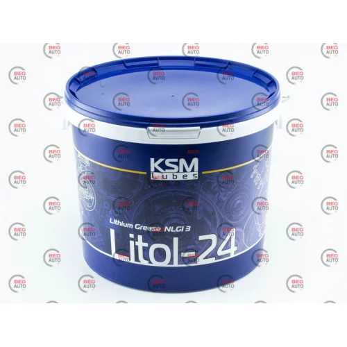 смазка ЛИТОЛ-24(17кг) KSM ведро метал