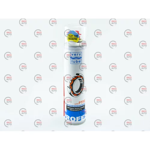мастило  літієве аерозоль Verylube PTFE 320мл