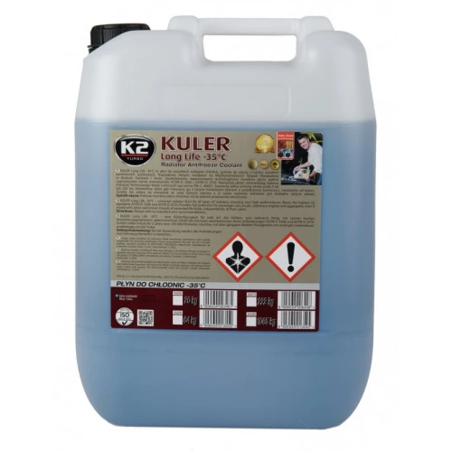 антифриз синий 20л (K2 Kuler) G11  -35 20кг