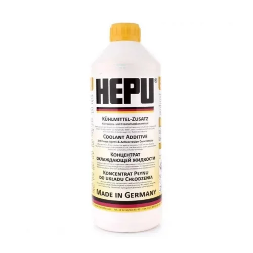 антифриз желтый   1,5л (Hepu) G11 концентрат (1:1 -37°C)