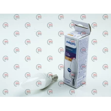 лампа побутова діодна 220V E14  5W 840 B35 2700К PHILIPS