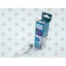 лампа побутова діодна 220V E14  6W 840 B35 4000К PHILIPS
